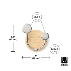 Umbra 3 Wall Hooks - Melody* Handles & Hooks