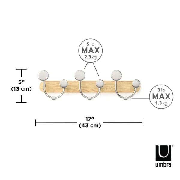 Umbra 9 Wall Hooks - Melody* Handles & Hooks