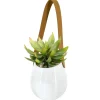 Danesco Wall Mounted Planter With Leatherette Strap* Planters