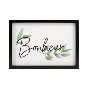 Attitudes Import 2 Wall Plate - Bonheur* Plates & Wall Frames
