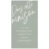 Attitudes Import Wall Plate - Dans Cette Maison* Plates & Wall Frames
