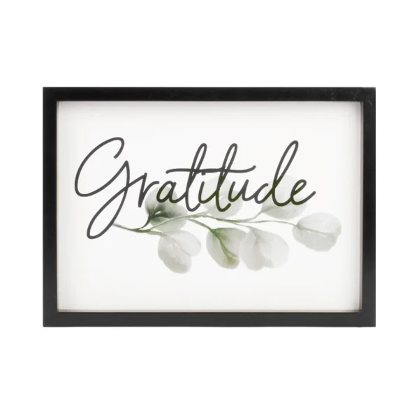 Attitudes Import Wall Plate - Gratitude* Plates & Wall Frames