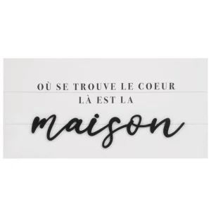 Attitudes Import Wall Plate - Maison* Plates & Wall Frames