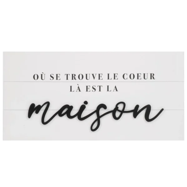 Attitudes Import Wall Plate - Maison* Plates & Wall Frames