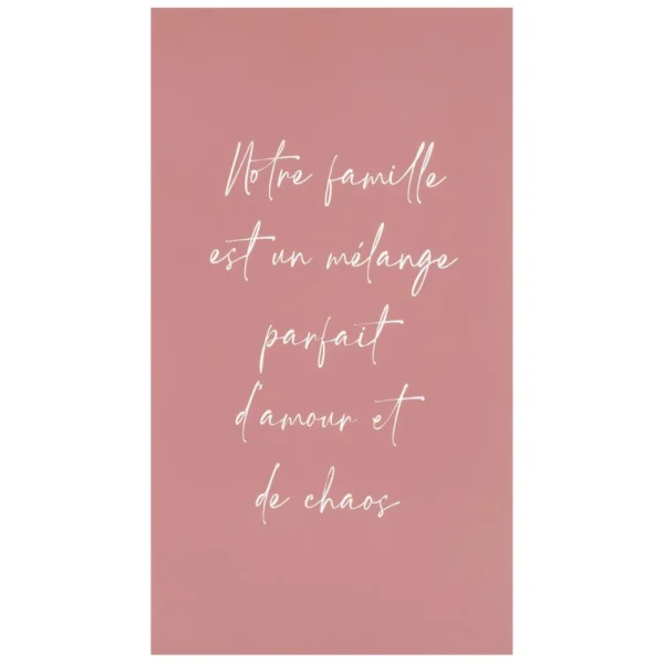 Attitudes Import Wall Plate - Notre Famille* Plates & Wall Frames