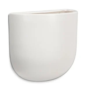 Abbott Wall Vase - White* Planters
