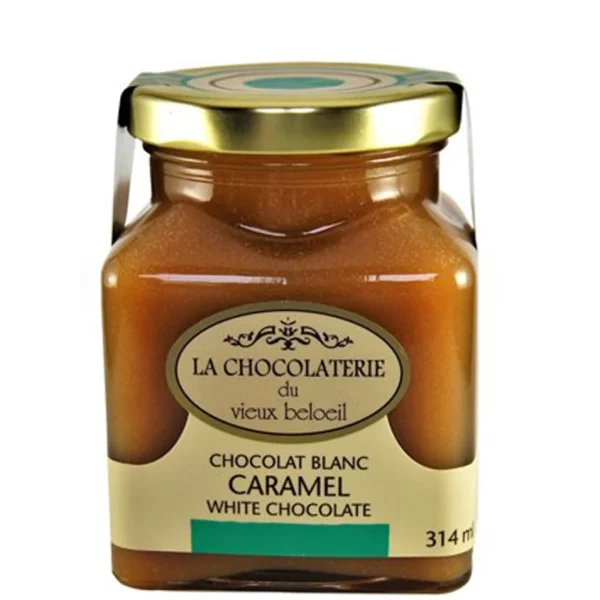 Chocolaterie du Vieux-Beloeil White Chocolate Caramel - 314 Ml* Chocolates, Caramels And Sweets