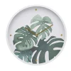 CTG Brands White Clock - Monstera Plant* Clocks