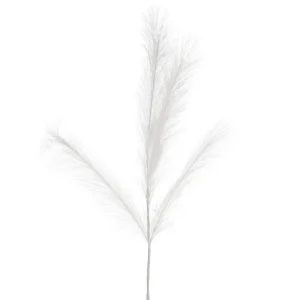 Attitudes Import White Feather Stem - Illuminated* Dried Stems & Flowers