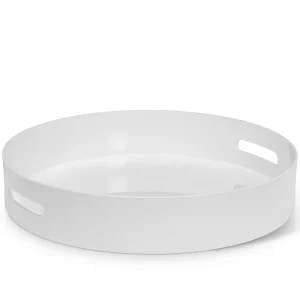 Abbott White Tray With Handle* Plates, Trays & Containers