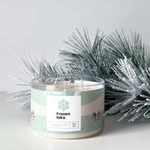 Kozy x Three Wix & CO 3 Wich Candle - Frozen Lake* Scented Candles