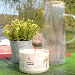 Kozy x Three Wix & CO 3-Wick Candle - Tropical Morning* Scented Candles