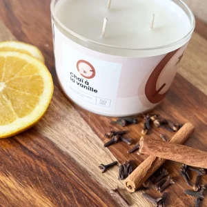 Kozy x Three Wix & CO 3 Wick Candle - Vanilla Chai* Scented Candles