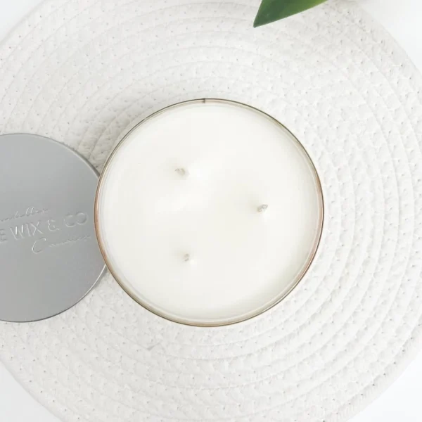 Kozy x Three Wix & CO 3-Wick Candle - White Tea And Pear* Scented Candles