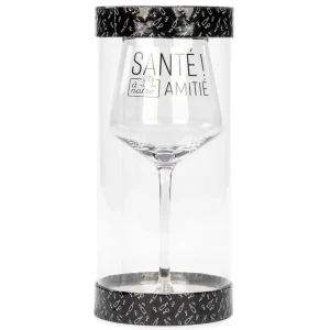 Attitudes Import 2 Wine Glass - Amitie* Products With Text
