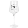 Attitudes Import 2 Wine Glass - Cette Fille Trippe Sur Le Vin* Products With Text