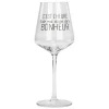 Attitudes Import 2 Wine Glass - Dose De Bonheur* Products With Text