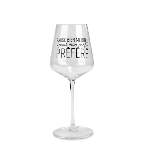 Attitudes Import 2 Wine Glass - Pause Prof* Products With Text