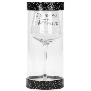 Attitudes Import 2 Wine Glass - Vindredi* All For Wine