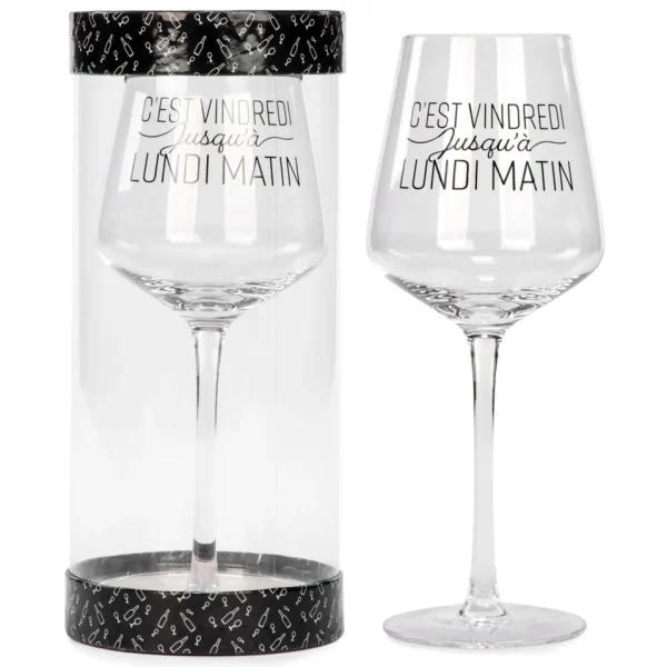 Attitudes Import 2 Wine Glass - Vindredi* Products With Text