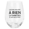 Attitudes Import 2 Wine Glass Without Stem - L'Alcool* Products With Text