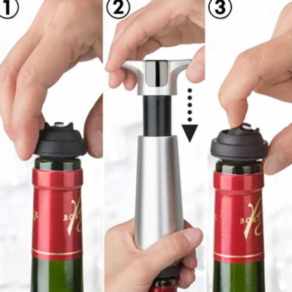 Trudeau Wine Pump* All For Wine