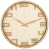 Attitudes Import Wood Effect Wall Clock* Clocks