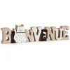 Attitudes Import Word "Bienvenue" - Cat* Decorative Objects