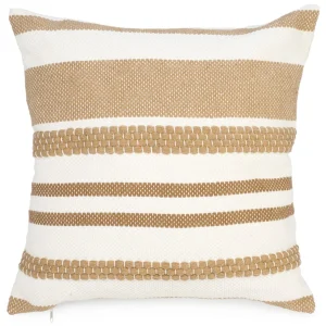 Attitudes Import Woven Pattern Cushion - Ivory* Cushions
