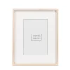 Attitudes Import 5 X 7 Photo Frame - Textured White* Plates & Wall Frames