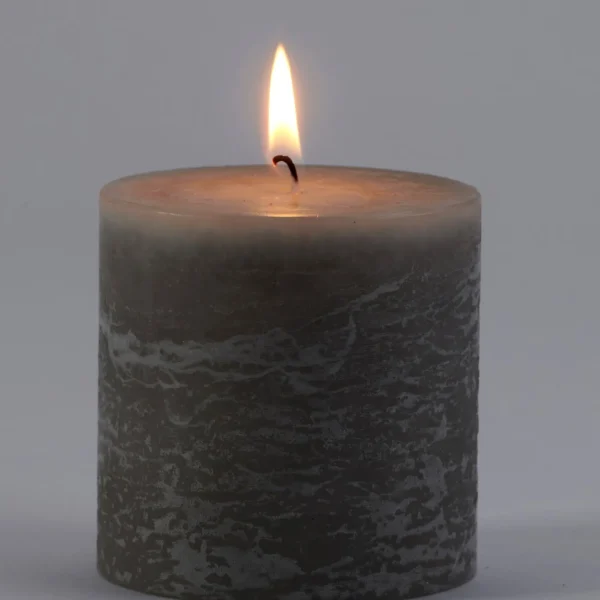 Gift Craft 3X3 White Pillar* Decorative Candles