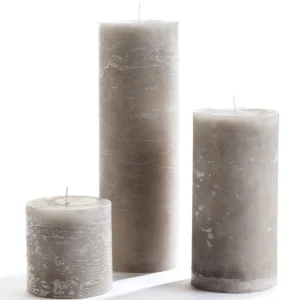 Gift Craft 3X3 White Pillar* Decorative Candles
